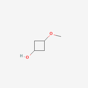 3-Methoxycyclobutan-1-ol chemical structure (CAS 1432680-25-5)