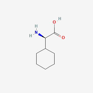 H-D-Chg-OH chemical structure (CAS 14328-52-0)
