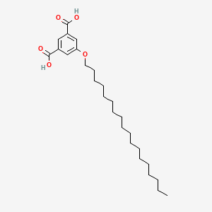 5-(Octadecyloxy)isophthalic acid chemical structure (CAS 143294-86-4)