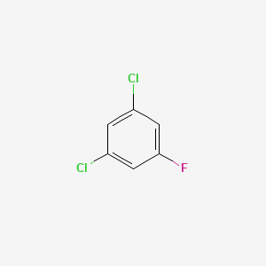 3,5-Dichlorofluorobenzene chemical structure (CAS 1435-46-7)