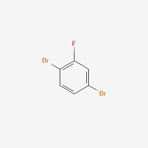 1,4-Dibromo-2-fluorobenzene chemical structure (CAS 1435-52-5)