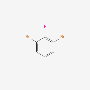 1,3-Dibromo-2-fluorobenzene chemical structure (CAS 1435-54-7)
