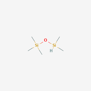 1,1,1,3,3-Pentamethyldisiloxane chemical structure (CAS 1438-82-0)