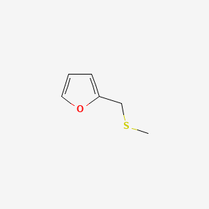 2-((Methylthio)methyl)furan chemical structure (CAS 1438-91-1)