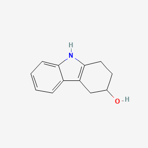 2,3,4,9-Tetrahydro-1H-carbazol-3-ol chemical structure (CAS 14384-34-0)