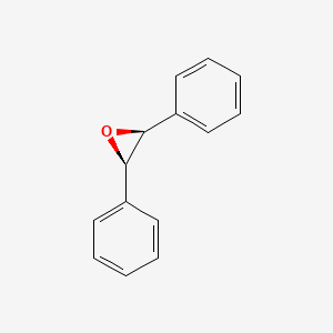 rel-(2S,3S)-2,3-Diphenyloxirane chemical structure (CAS 1439-07-2)