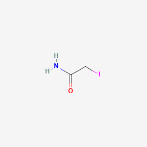 2-Iodoacetamide chemical structure (CAS 144-48-9)