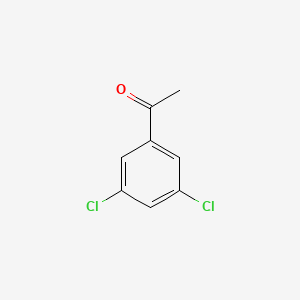 1-(3,5-Dichlorophenyl)ethanone chemical structure (CAS 14401-72-0)