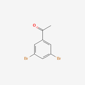 1-(3,5-Dibromophenyl)ethanone chemical structure (CAS 14401-73-1)