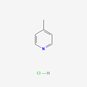 4-Methylpyridine hydrochloride chemical structure (CAS 14401-93-5)
