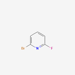 2-Bromo-6-fluoropyridine chemical structure (CAS 144100-07-2)