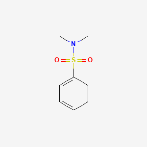 N,N-Dimethylbenzenesulfonamide chemical structure (CAS 14417-01-7)