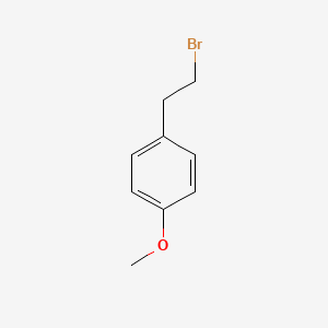 1-(2-Bromoethyl)-4-methoxybenzene chemical structure (CAS 14425-64-0)