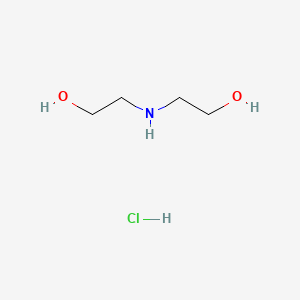 Diethanolamine hydrochloride chemical structure (CAS 14426-21-2)