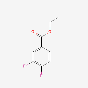 Ethyl 3,4-difluorobenzoate chemical structure (CAS 144267-96-9)