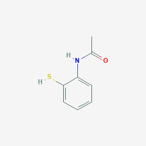 N-(2-Mercaptophenyl)acetamide chemical structure (CAS 1444-47-9)