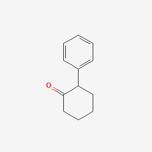 2-Phenylcyclohexanone chemical structure (CAS 1444-65-1)