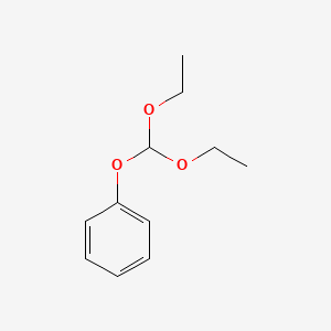 (Diethoxymethoxy)benzene chemical structure (CAS 14444-77-0)