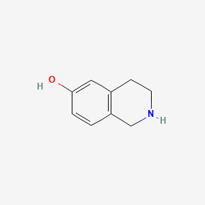 1,2,3,4-Tetrahydroisoquinolin-6-ol chemical structure (CAS 14446-24-3)