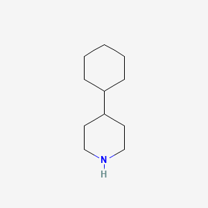 4-Cyclohexylpiperidine chemical structure (CAS 14446-73-2)
