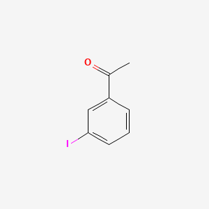 1-(3-Iodophenyl)ethanone chemical structure (CAS 14452-30-3)