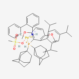 AdBrettPhos Pd G3 chemical structure (CAS 1445972-29-1)