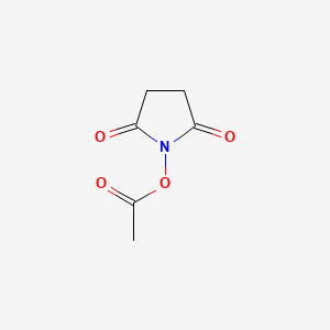 2,5-Dioxopyrrolidin-1-yl acetate chemical structure (CAS 14464-29-0)