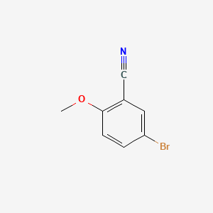 5-Bromo-2-methoxybenzonitrile chemical structure (CAS 144649-99-0)