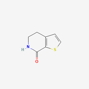 5,6-Dihydrothieno[2,3-c]pyridin-7(4H)-one chemical structure (CAS 14470-51-0)