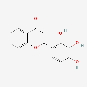 2',3',4'-Trihydroxyflavone chemical structure (CAS 144707-18-6)