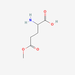H-DL-Glu(Ome)-OH chemical structure (CAS 14487-45-7)