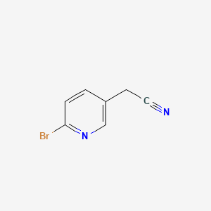 2-(6-Bromopyridin-3-yl)acetonitrile chemical structure (CAS 144873-99-4)