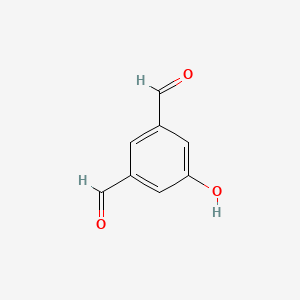 5-Hydroxyisophthalaldehyde chemical structure (CAS 144876-14-2)