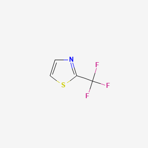 2-(Trifluoromethyl)thiazole chemical structure (CAS 1449334-50-2)