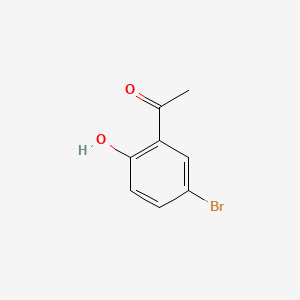 1-(5-Bromo-2-hydroxyphenyl)ethanone chemical structure (CAS 1450-75-5)