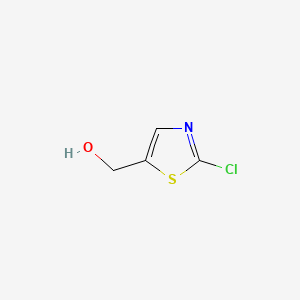 (2-Chlorothiazol-5-yl)methanol chemical structure (CAS 145015-15-2)