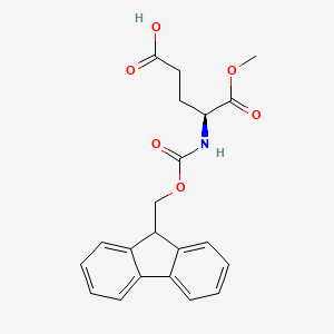 Fmoc-Glu-OMe chemical structure (CAS 145038-49-9)