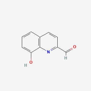 8-Hydroxyquinoline-2-carbaldehyde chemical structure (CAS 14510-06-6)