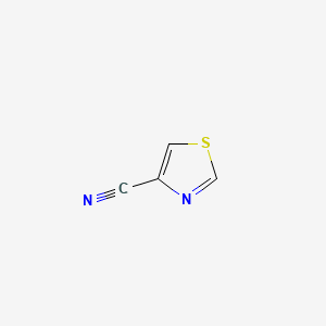 4-Cyanothiazole chemical structure (CAS 1452-15-9)
