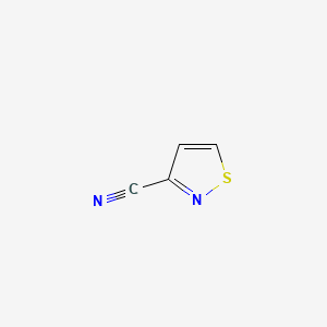 Isothiazole-3-carbonitrile chemical structure (CAS 1452-17-1)