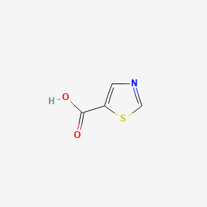 5-Thiazolecarboxylic acid chemical structure (CAS 14527-41-4)