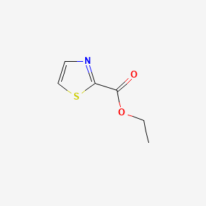 Ethyl thiazole-2-carboxylate chemical structure (CAS 14527-42-5)