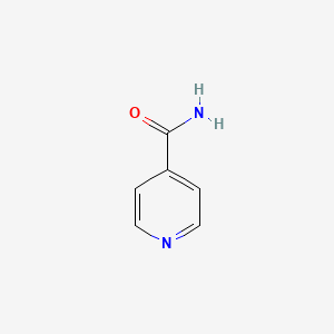 Isonicotinamide chemical structure (CAS 1453-82-3)