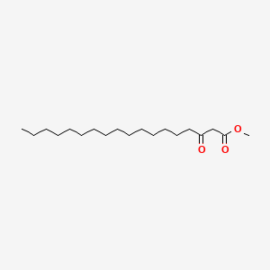 methyl3-oxooctadecanoate chemical structure (CAS 14531-34-1)