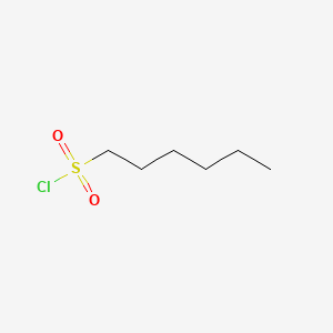 Hexane-1-sulfonyl chloride chemical structure (CAS 14532-24-2)