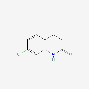 7-Chloro-3,4-dihydroquinolin-2(1H)-one chemical structure (CAS 14548-50-6)
