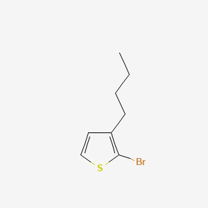 2-Bromo-3-butylthiophene chemical structure (CAS 145543-82-4)
