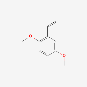 Benzene, 2-ethenyl-1,4-dimethoxy- chemical structure (CAS 14568-68-4)