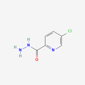 5-Chloropicolinohydrazide chemical structure (CAS 145835-01-4)
