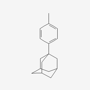 1-(p-Tolyl)adamantane chemical structure (CAS 1459-55-8)